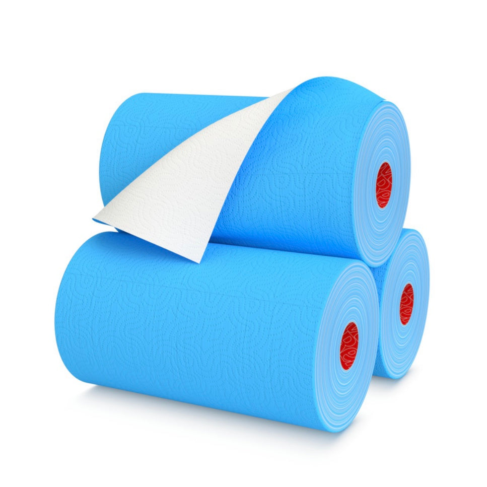 Blue Paper Towels